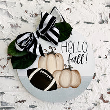 Load image into Gallery viewer, Hello Fall Door Hanger
