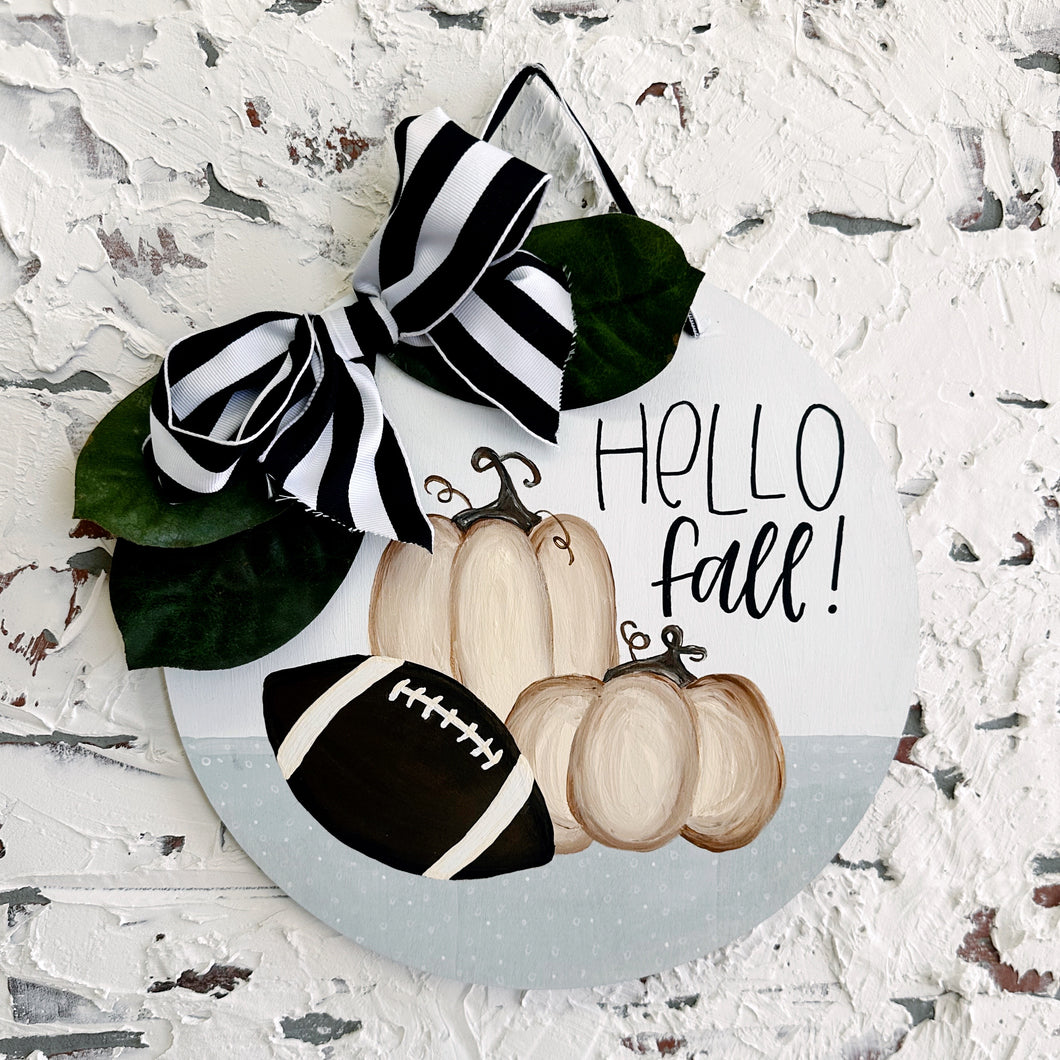 Hello Fall Door Hanger